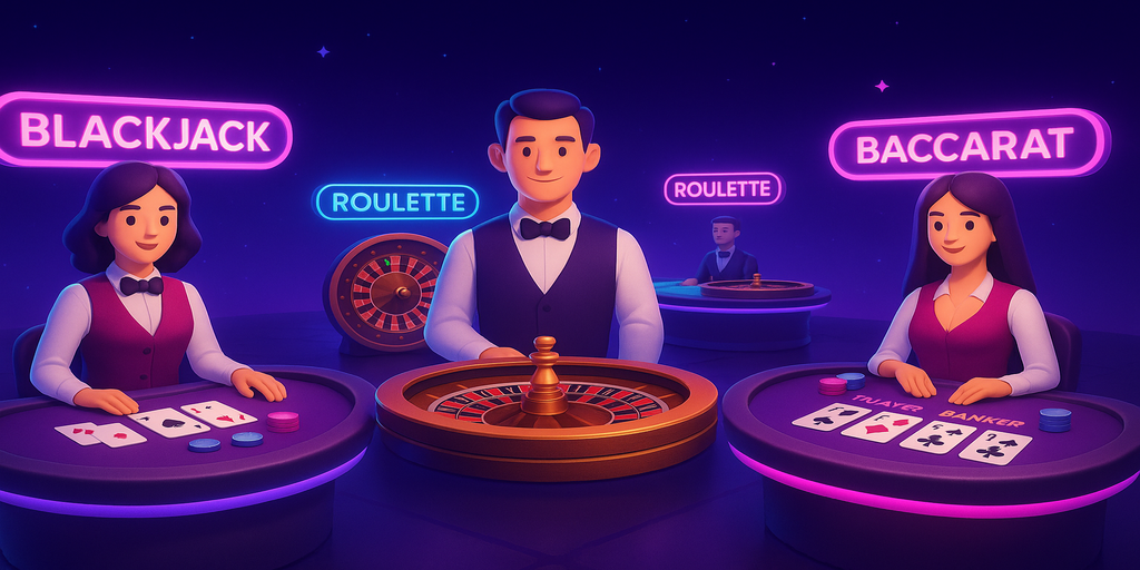 Live Casino at Rocket Casino – Play with Real Dealers