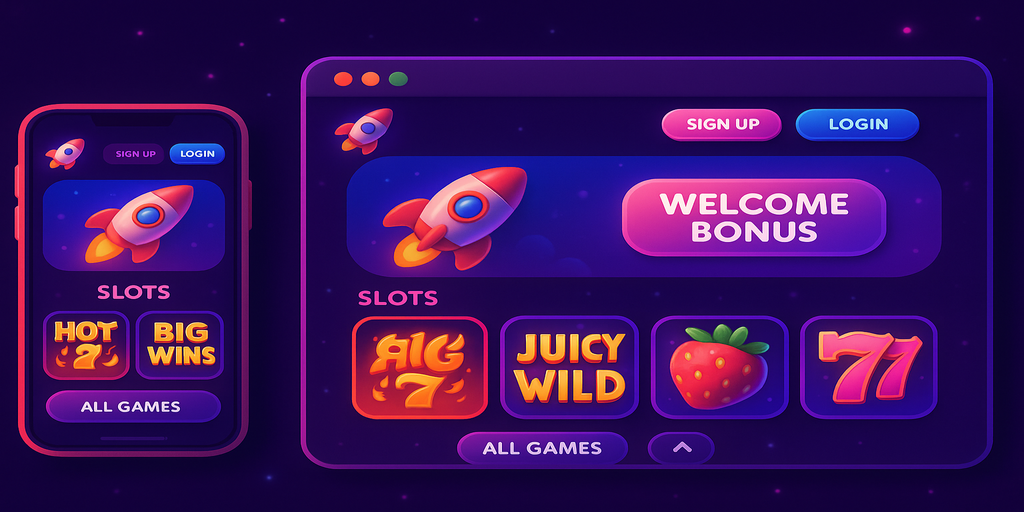 Mobile Versions of Rocket Casino in Australia